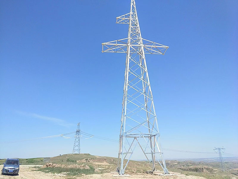 Principais características da torre de tubo de aço para transmissão de energia galvanizada