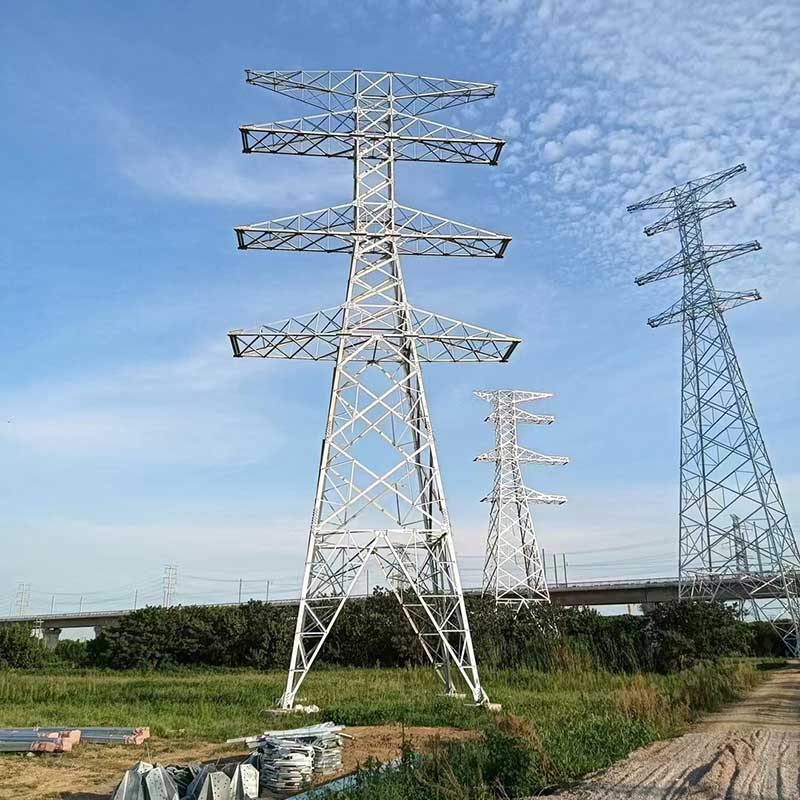 Torre de energia da linha de transmissão