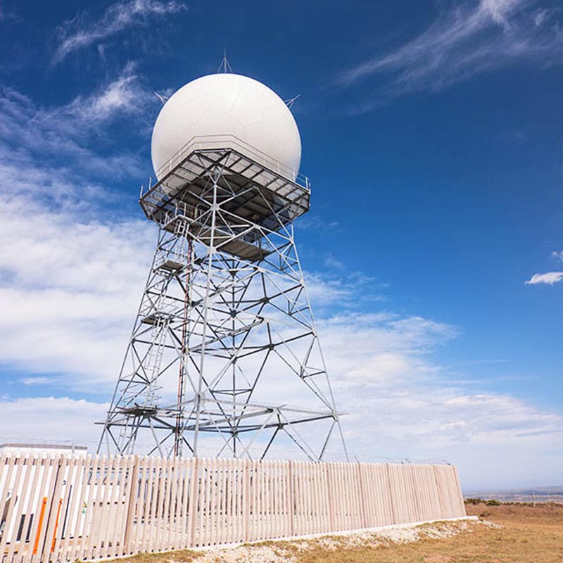 Torre de transmissão de radar